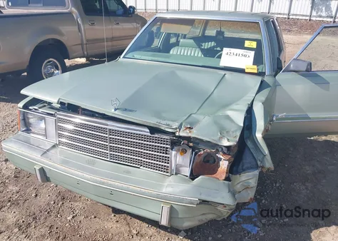 1981 Plymouth Reliant Custom из США, поврежденный, VIN 1P3BK49D0BF241394